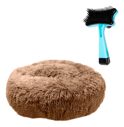 Cama Suave Para Perro Mediano Peaceful Pooch +cepillo Gratis