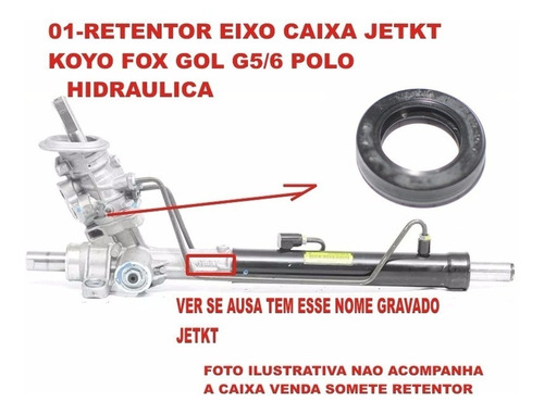 Retentor Eixo Da Caixa Direção Koyo Jetkt Fox Gol Polo