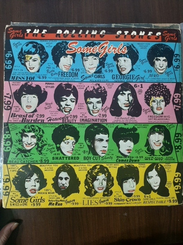 Lp Rolling Stones- Some Girls