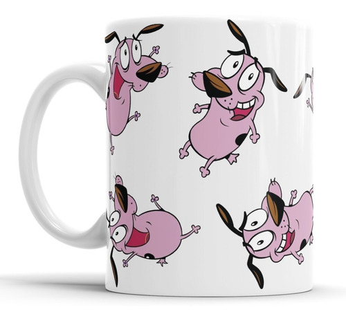 Taza De Cerámica - Coraje Perro Cobarde (varios Modelos)