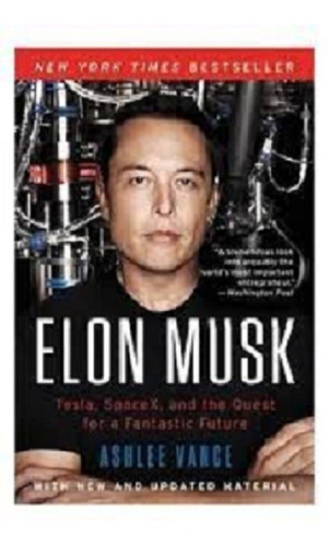 Libro Elon Musk - En Inglés - Usado En Buenas Condiciones