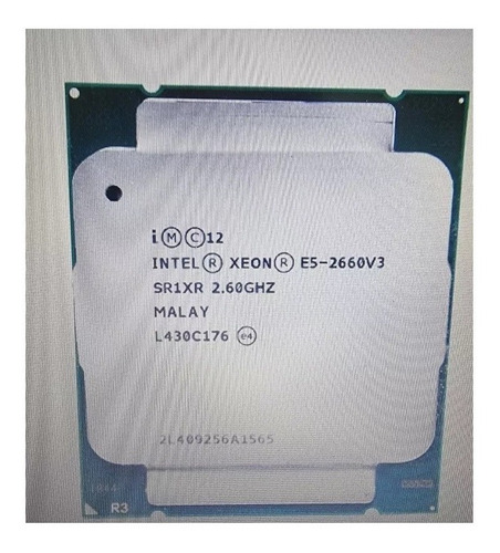 Processador Intel Xeon E5 2660 V3 Tencore Original X99 Gamme (Usado)