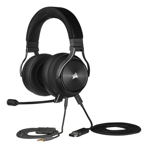 Auriculares Gamer Corsair Virtuoso Rgb Wireless Xt Negro