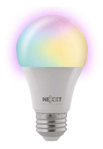 Foco Bombillo Rgb Led Inteligente Wifi Nexxt 