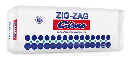 Algodón Cisne Zig Zag 400g