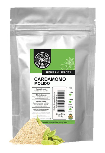 Cardamomo Molido X125g Natural - g a $231