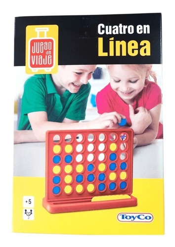 Juego De Viaje Cuatro En Linea Toyco Art 22003