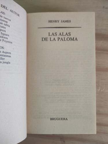 Las Alas De La Paloma - Henry James (Usado)
