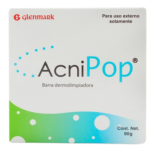 Acnipop Glenmark Barra 90gr Barra Dermolimpiadora