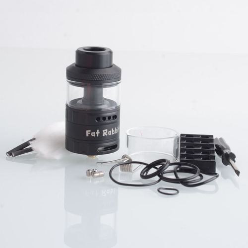 Atomizador Acero Inox Ss 28mm Sellado Fat Rabbit Rta Escoger (Usado)
