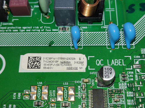 Tarjeta Main Hisense 55a6gv (Usado)