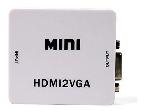 comprar  Convertidor Hdmi A Vga Video Monitor Laptop Ps3 Ps4 Xbox