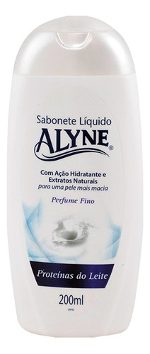 Sabonete Líquido Alyne Com Proteínas Do Leite 200ml