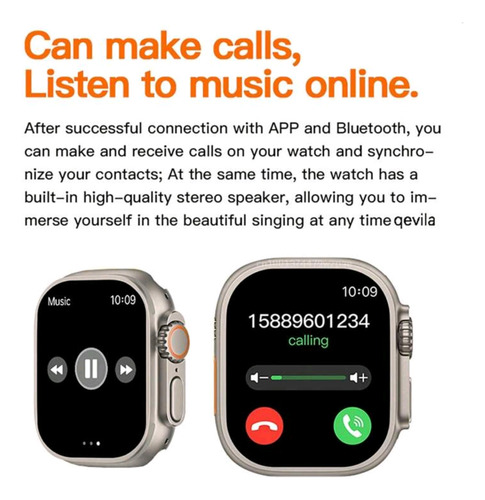 Reloj Smartwatch T800 Ultra