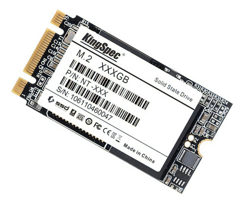 SSD M.2 Kingspec 256 GB M2 2242 550 MB/s Sata 3 6 Gb/s Cor Negro