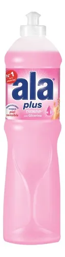 Detergente Ala Cremoso Glicerina 750 Ml X 9 Unidades
