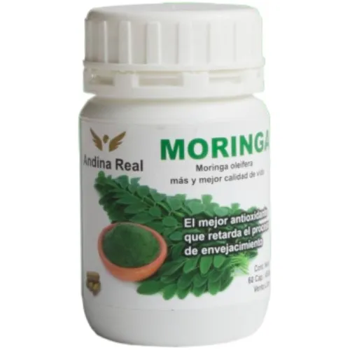 Moringa Antioxidante 60 Cáps Andina Real Apto Celiaco - Fw