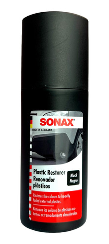 Renovador Plastico Negro Sonax 100 Ml