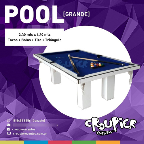 Imagen 1 de 9 de Alquiler De Mesa De Pool Metegol Ping Pong Tejo Sapo Golfito