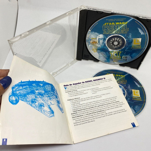 Star Wars Rebel Assault 2 The Hidden Empire Jogo Pc (Usado)