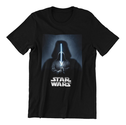 Polera Unisex Star Wars Jedi Sable Estampado Algodon