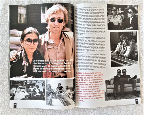 John Lennon Revista Los Mountruos Del Rock The Beatles (Usado)