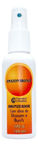 Bronzeador Amazon Bronze Urucum Buriti 120ml