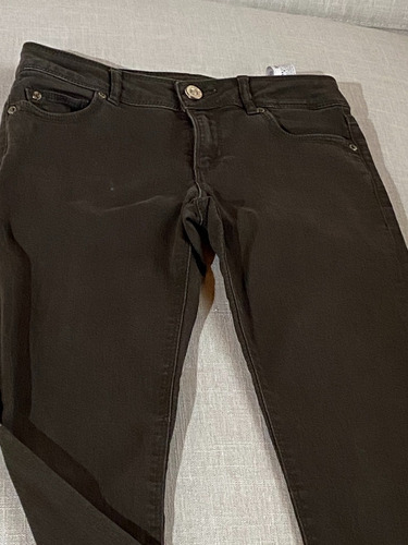 Pantalon Zara Verde 36