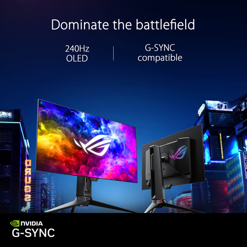 Monitor De Juego Asus Rog Swift 271440p Oled Dsc