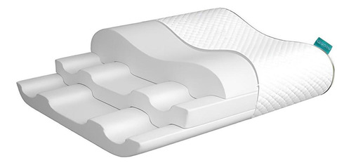 Almohada Viscoelastica Memory Foam Cervical Noobe Ajustable 