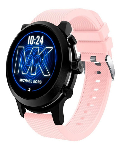 Correa Deportiva De Lujo Para Michael Kors Mk Go Rosa