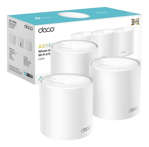 Access Point Tp-link Deco X10 Mesh Ax1500 (pack 3 Unidades)