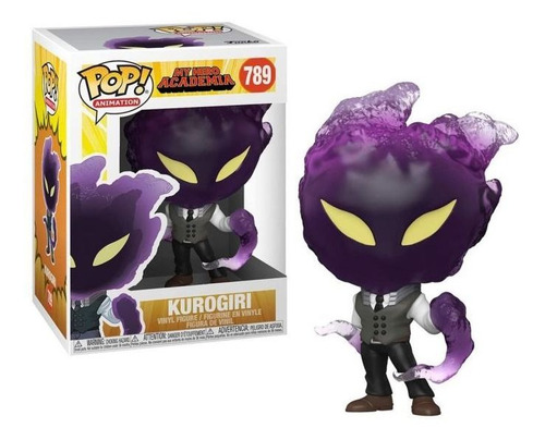 Imagen 2 de 2 de Figura De Accion Kurogiri 789 My Hero Academia Funko Pop Animation