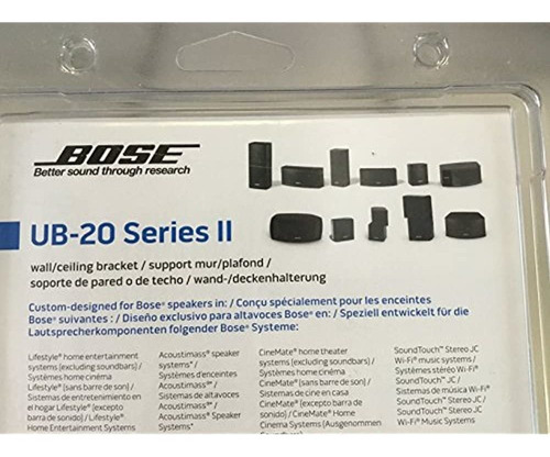 Soporte De Pared / Techo Bose Ub-20 Series Ii