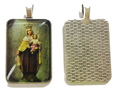 39 Medallas Virgen Del Carmen Mide 3.5cm X 2.5cm