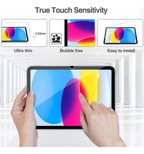 Vidrio Templado Para iPad 10 Décima Generación 10.9' 2022