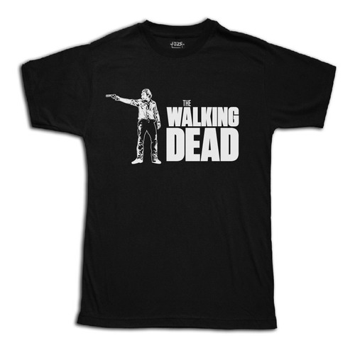 Remeras The Walking Dead Estampada Hombre Mujer Algodón Twd