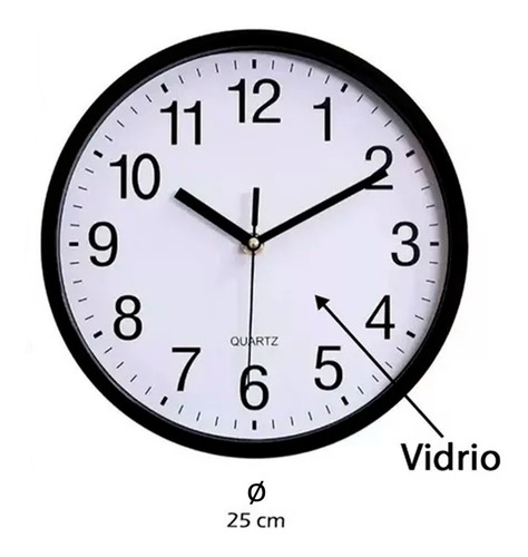 Imagen 2 de 4 de Reloj De Pared Moderno Minimalista Grande Clásico Quartz