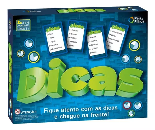 Jogo De Tabuleiro Dicas Adivinhar Palavras - Pais E Filhos