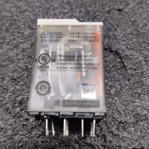 Relevador De Control Schneider 6a 4na-nc 24vca Rxm4ab2b7 (Usado)