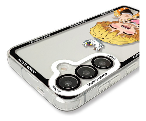 Funda De Teléfono Anime Demon Slayer Para Samsung Galaxy S25 Ultra S24 Plus S22 S23 Fe S21 A55 A54 5g A15