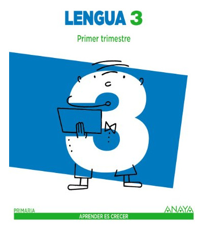 Libro Lengua 3 Primer  Segundo  Tercer Trimestre Primaria De