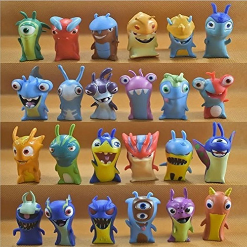 Para 24 Figuras Slugterra Bajoterra Coleccionables