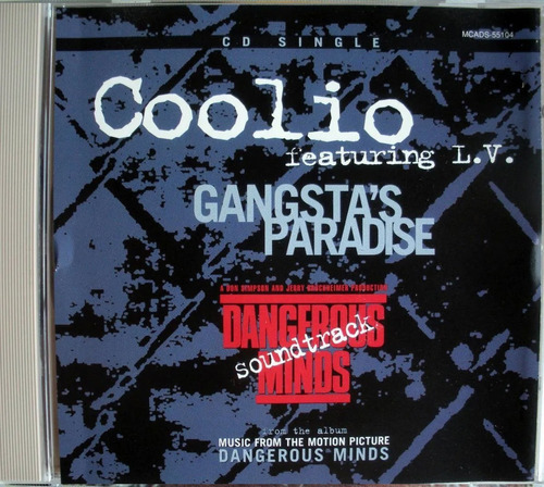 Coolio - Gangsta's Paradise - Cd Maxi Imp. Usa 