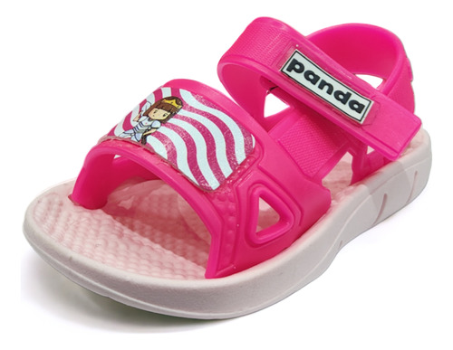 Sandalias Gomon Con Abrojo Infantil Panda Para Varon Nena 