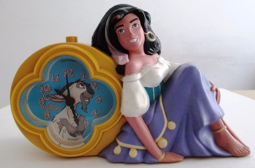 C0167  Relógio Com Esmeralda, Personagem Do Filme Corcunda D