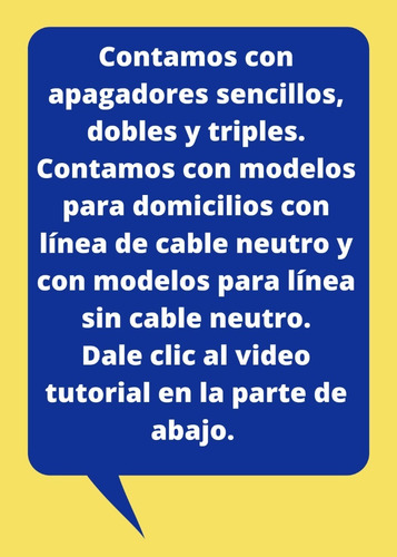 Imagen 5 de 9 de Apagador Inteligente Wifi 1 Botón Sencillo Interruptor Touch