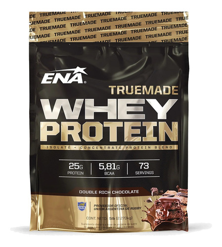 True Made Proteina Aislada Whey 5 Libras - Ena Sport Sabor Chocolate