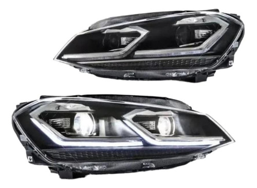 Opticas Led Compatibles Con Marca Volkswagen Golf Mk7.5