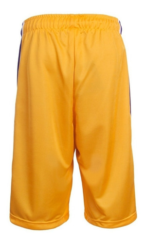 Imagen 4 de 10 de Short De Basquet Los Angeles Lakers Licencia Oficial Nba